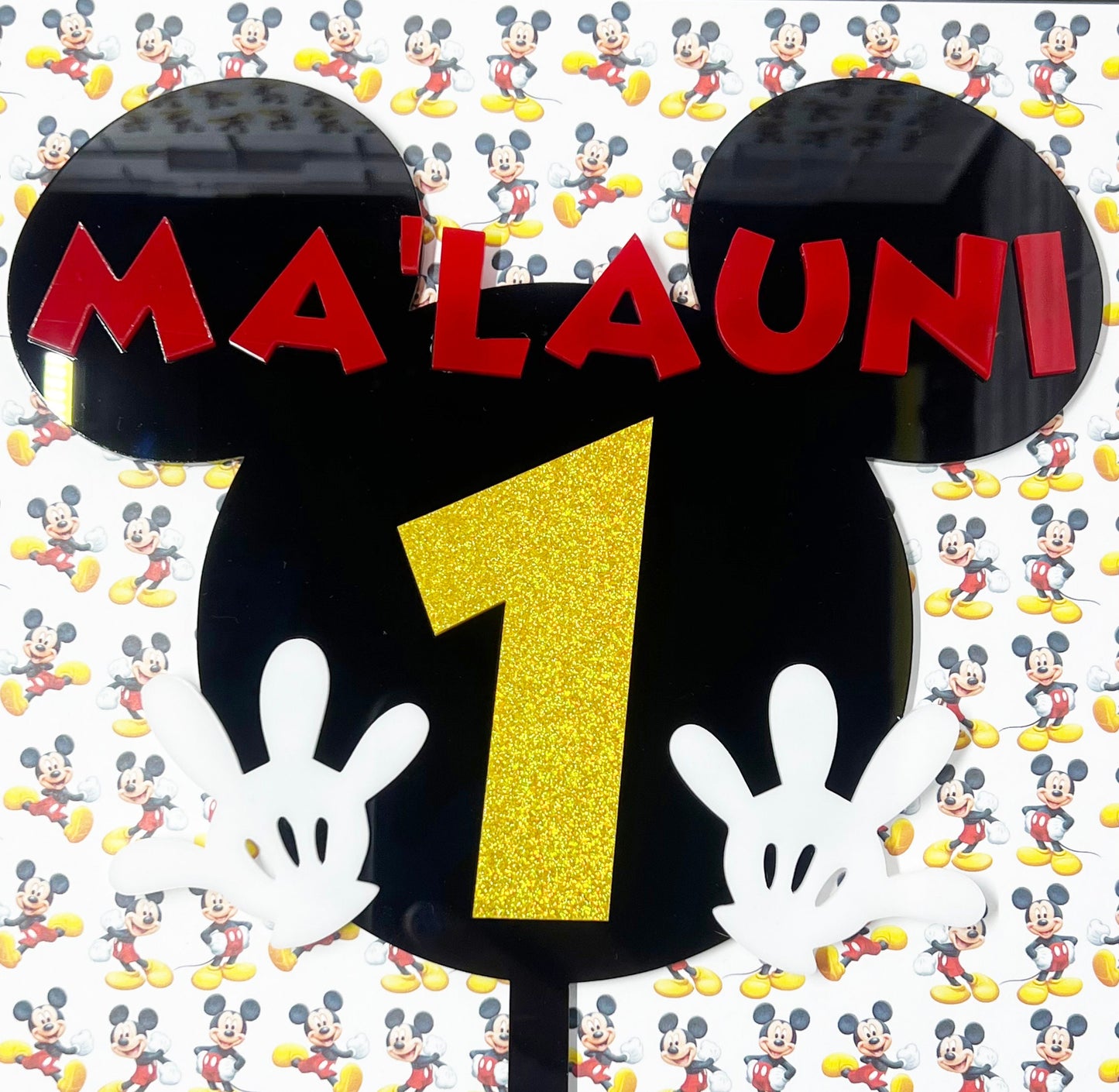 Acrylic cake topper, Custom cake topper, Wooden cake topper, Personalized cake topper, Layered cake topper acrylic, Birthday cake topper