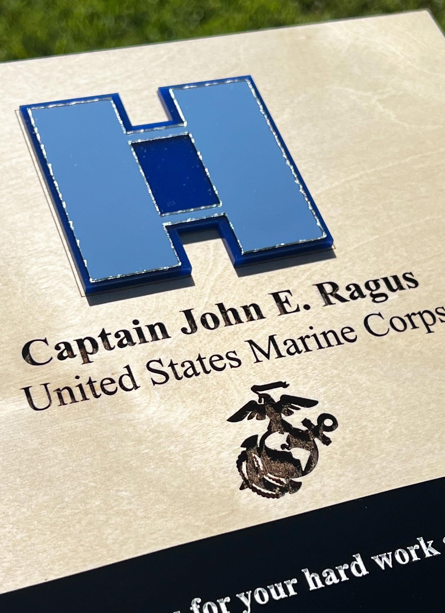 Marine corps plaques, Marine Corps retirement gift, marine corps gift, USMC plaque, Marine retirement, Marine retired, USMC License #286-23