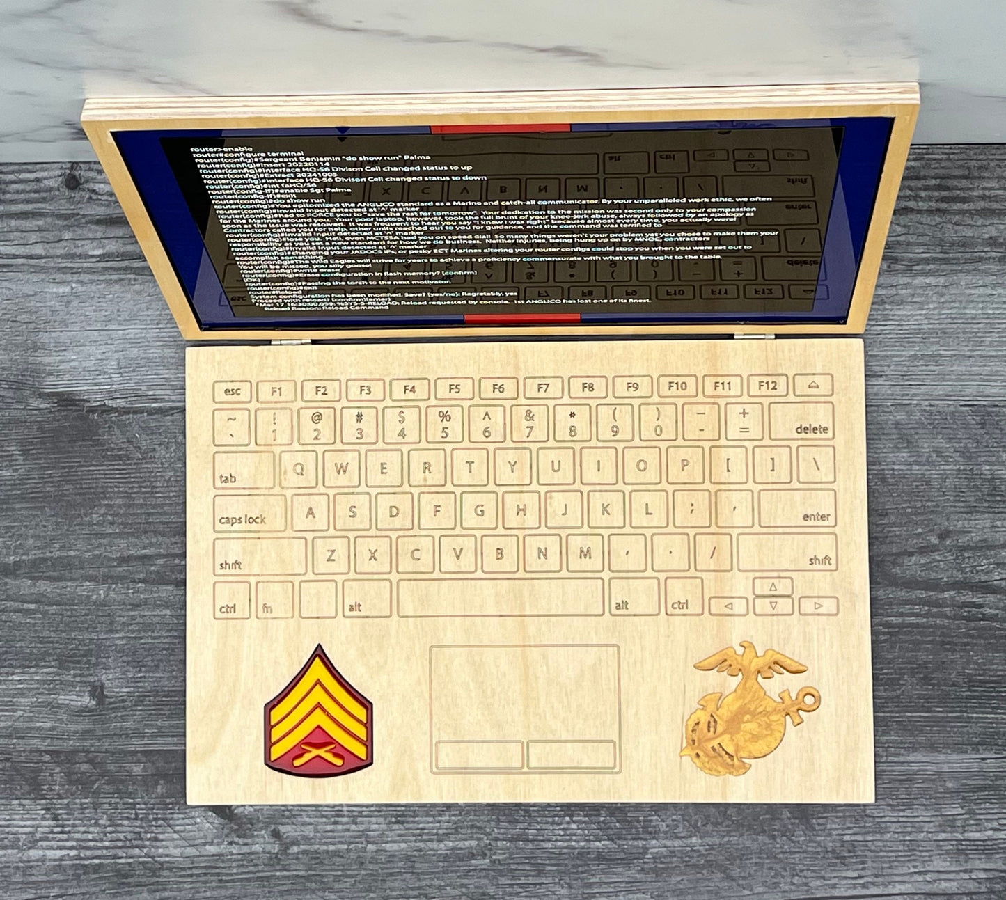 Marine corps plaques, Marine Corps retirement gift, marine corps gift, USMC plaque, Marine retirement, Marine retired, USMC License #286-23