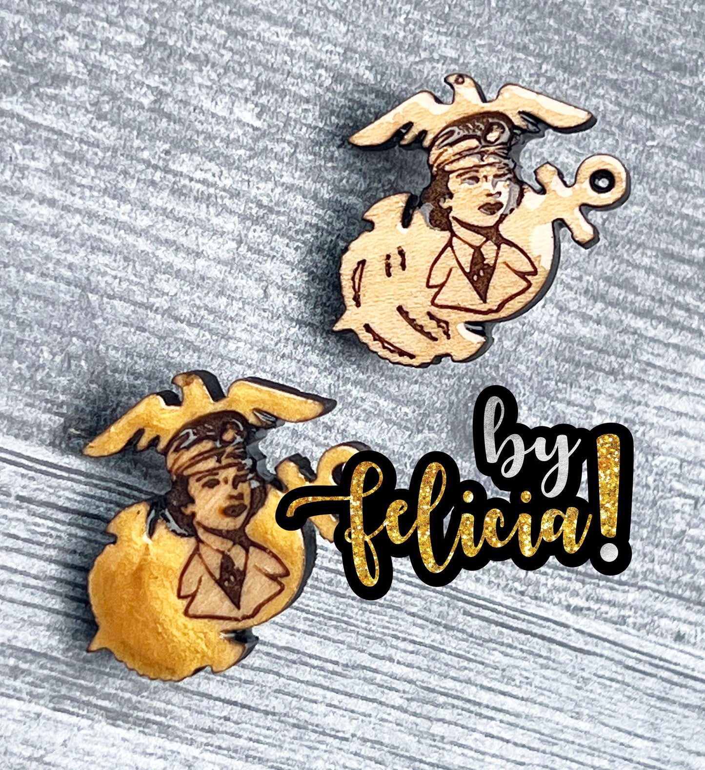 Female Marine pin, Marine Corps pin, Marines Pin, Female Veteran, Women veteran pin, Marine retirement gift, Marine Corps gifts, USMC pin
