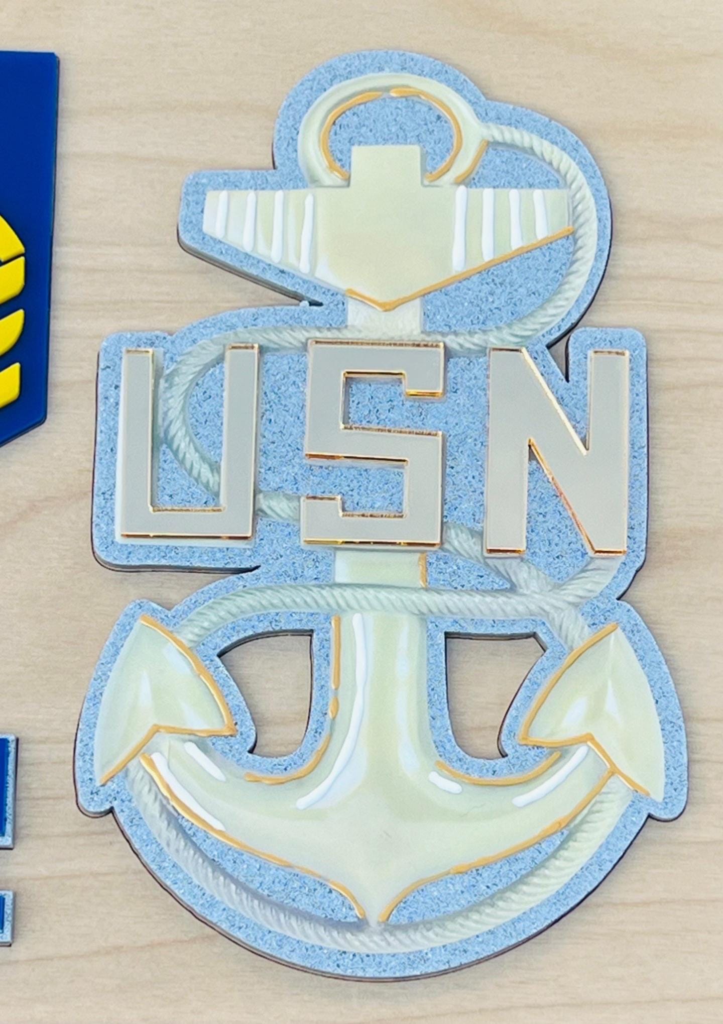 Navy plaques, Navy retirement gift, USN retirement gift, USN retired, Navy chief, Military plaques for retirement, Military plaque award