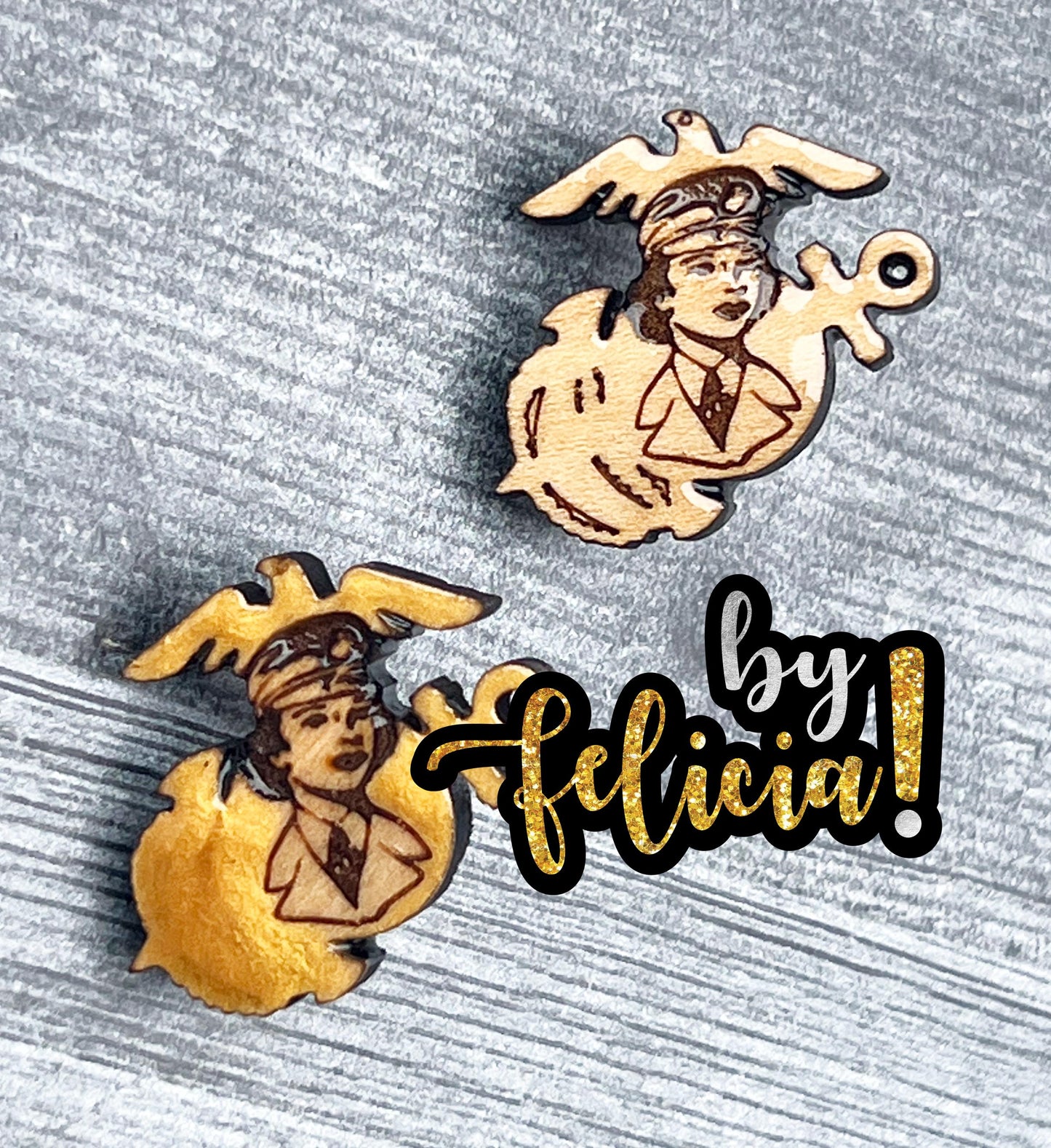 Marine Corps pin, Marines Pin, Female Marine pin, Female Veteran, Women veteran pin, Marine retirement gift, Marine Corps gifts, USMC pin
