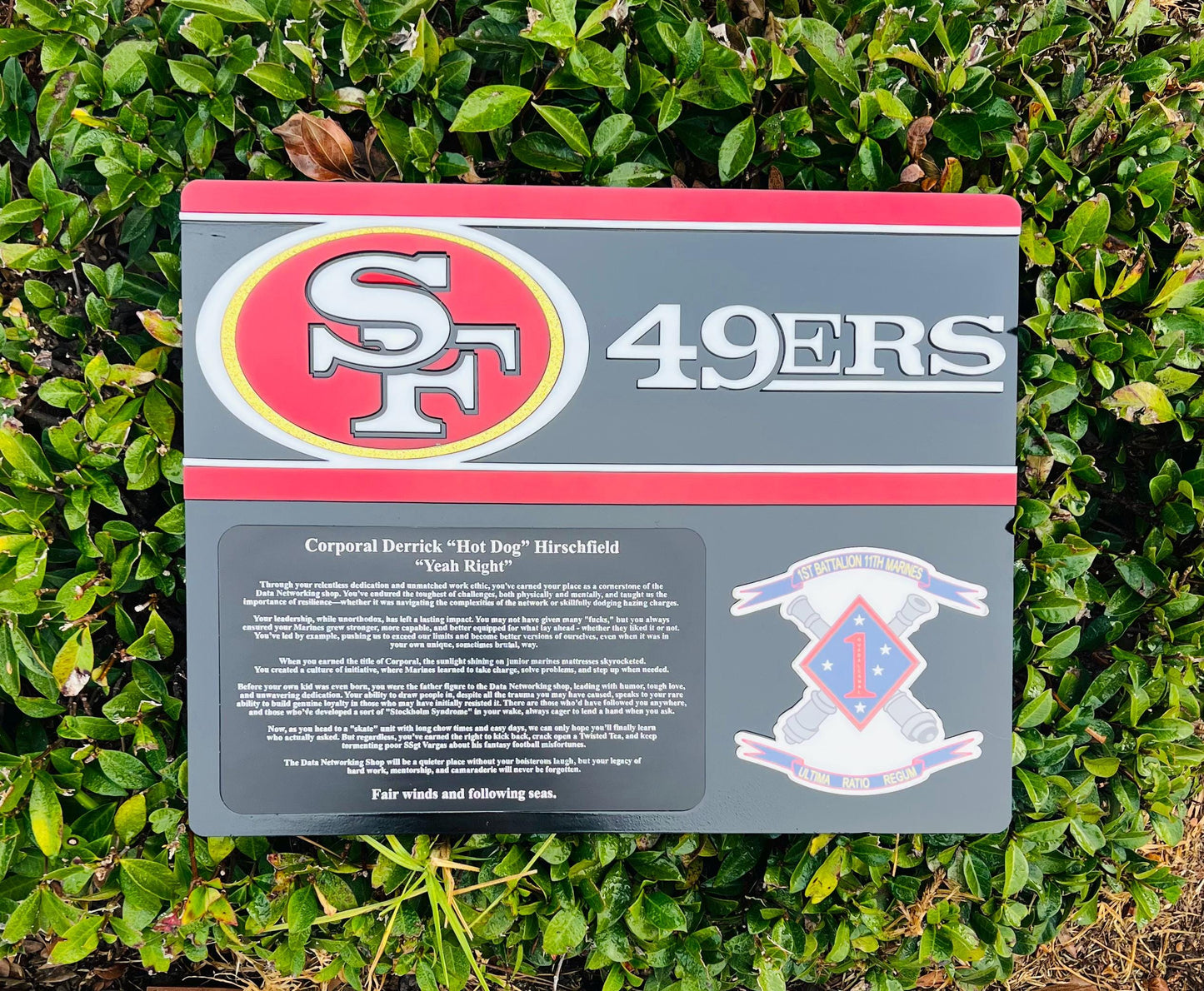 Marine corps plaques, Marine Corps retirement gift, marine corps gift, USMC plaque, Marine retirement, Marine retired, USMC License #286-23