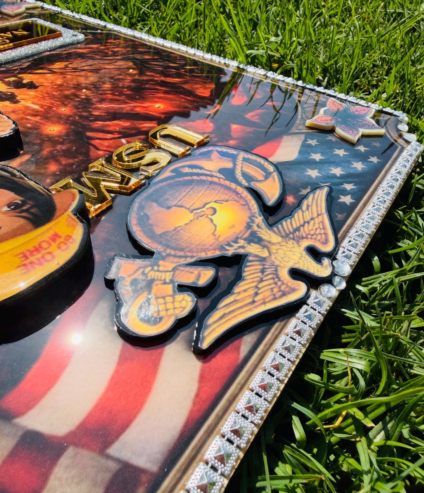 Marine corps plaques, Marine Corps retirement gift, marine corps gift, USMC plaque, Marine retirement, Marine retired, USMC License #286-23