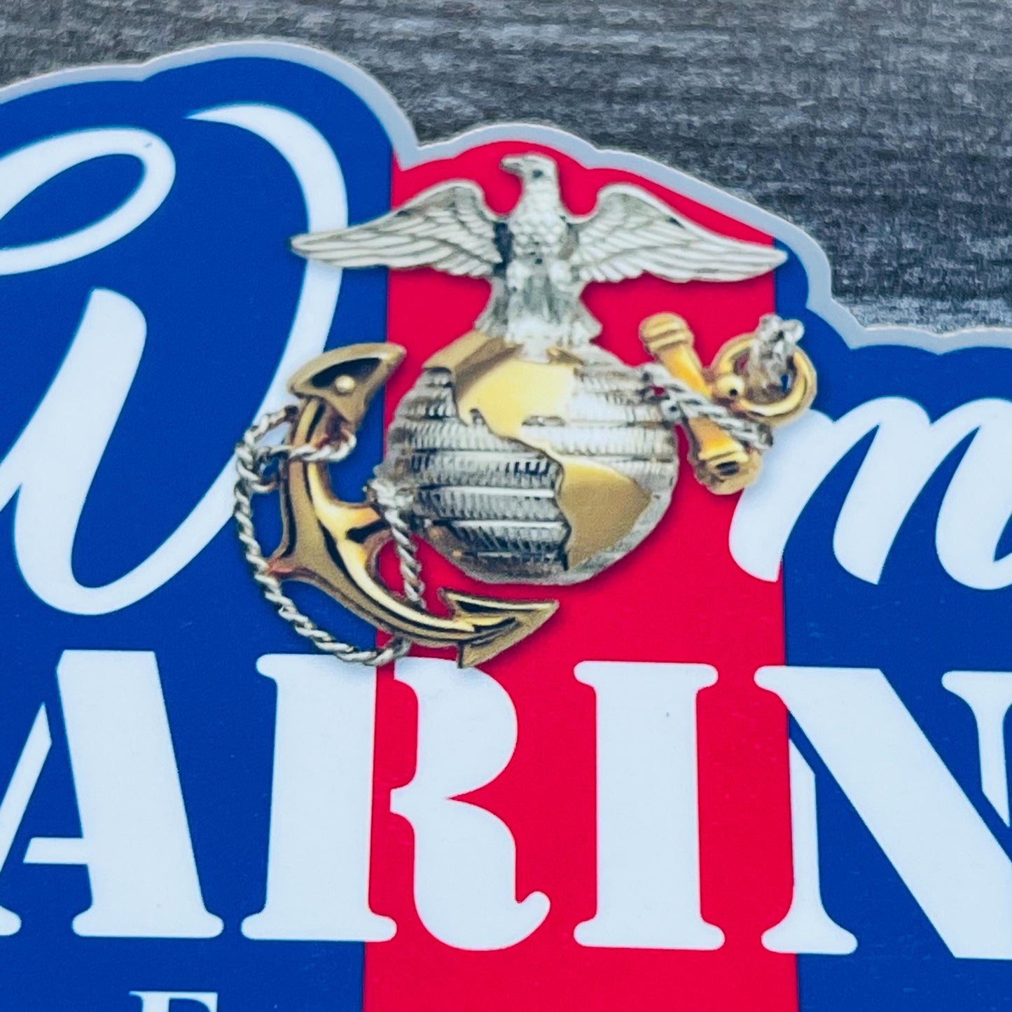 Female Marine Vinyl Sticker: USMC Veteran Decal